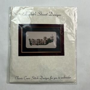 Vintage Elizabeth Stuart Designs Warwick Castle Cross Stitch Kit 9502 embroidery